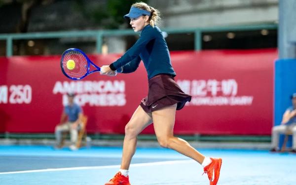 Гонконг. Анна Калинская за 51 минуту вышла в четвертьфинал турнира