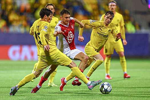 "Монако" Головина выиграл первый матч в текущем розыгрыше ЛЧ