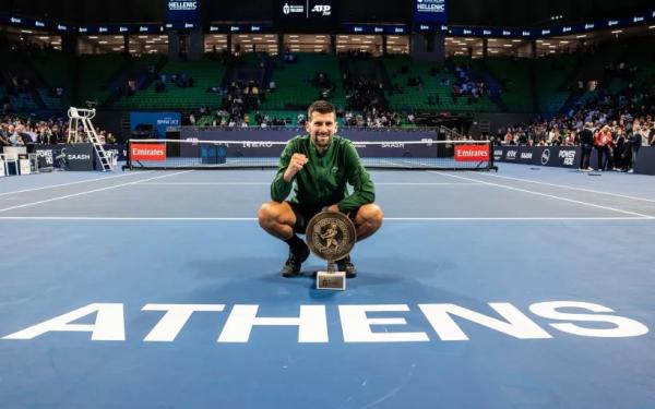 Новак Джокович - о титуле в Афинах: Посвящаю эту победу прекрасным людям Греции
