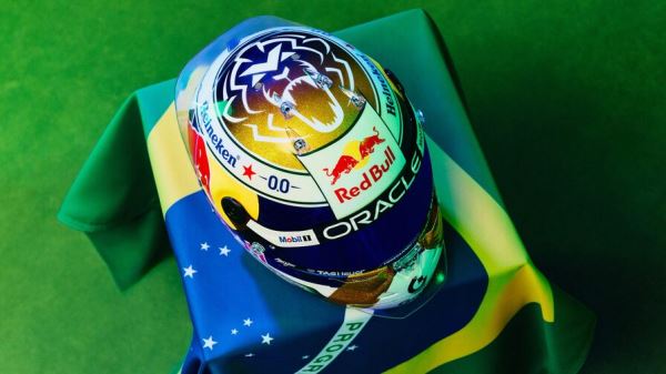 Макс Ферстаппен представил особый шлем для Гран При Бразилии