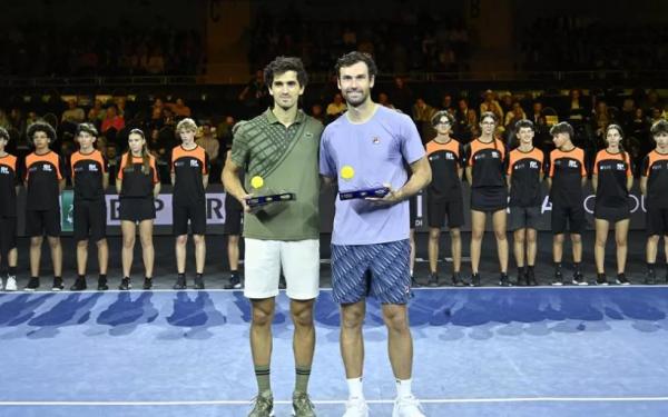 Кантен Гали и Пьер-Юг Эрбер стали победителями турнира в Меце в парном разряде