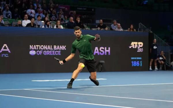 Новак Джокович﻿ сыграет в полуфинале турнира ATP 250 в Афинах